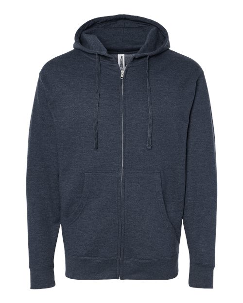 Independent Trading Co. - Midweight Full-Zip Hooded Sweatshirt - SS4500Z